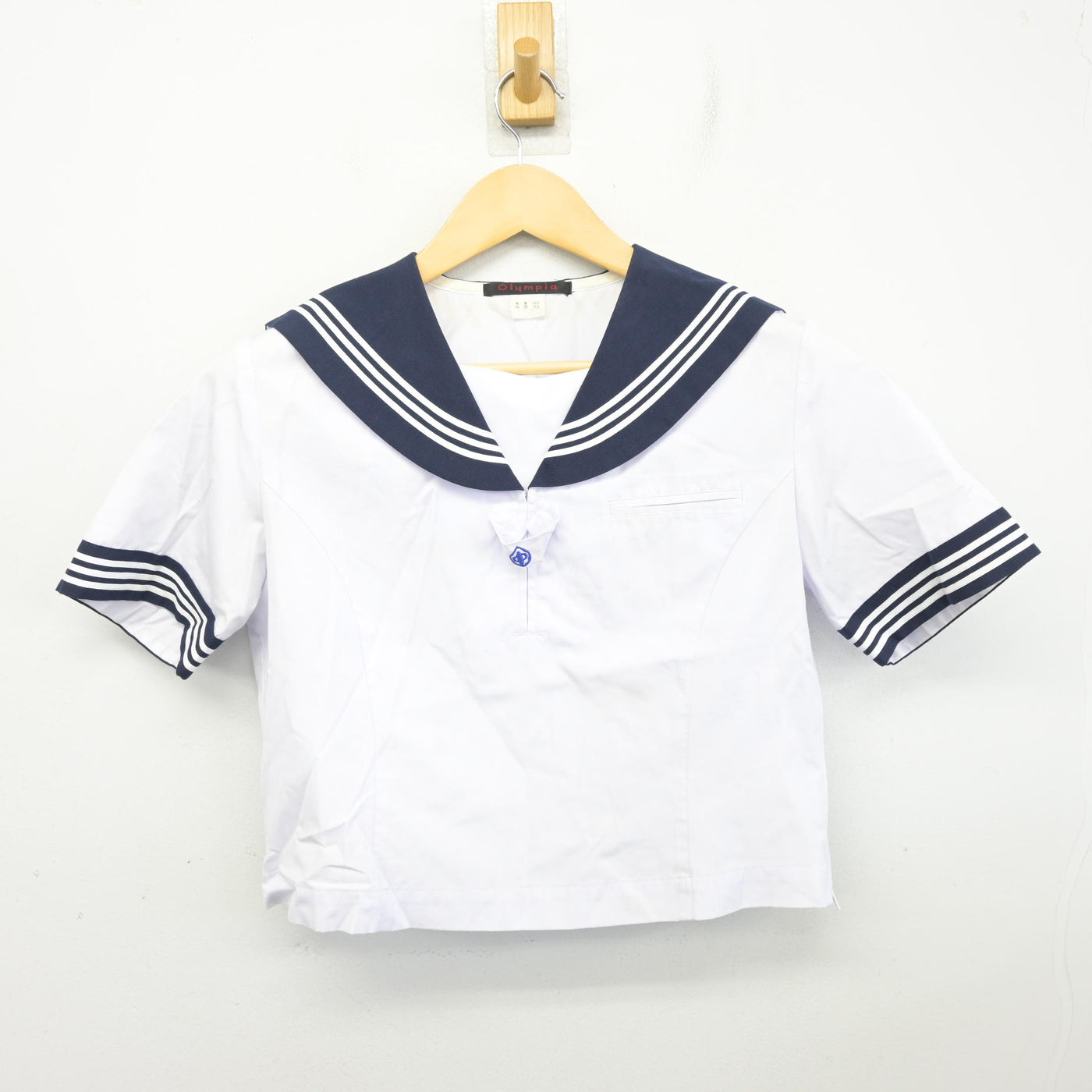 【中古】東京都 上一色中学校 女子制服 2点 (セーラー服) sf101008
