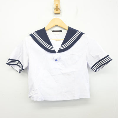 【中古】東京都 上一色中学校 女子制服 2点 (セーラー服) sf101008