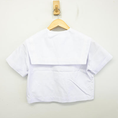 【中古】兵庫県 大白書中学校 女子制服 3点 (セーラー服・スカート) sf101010