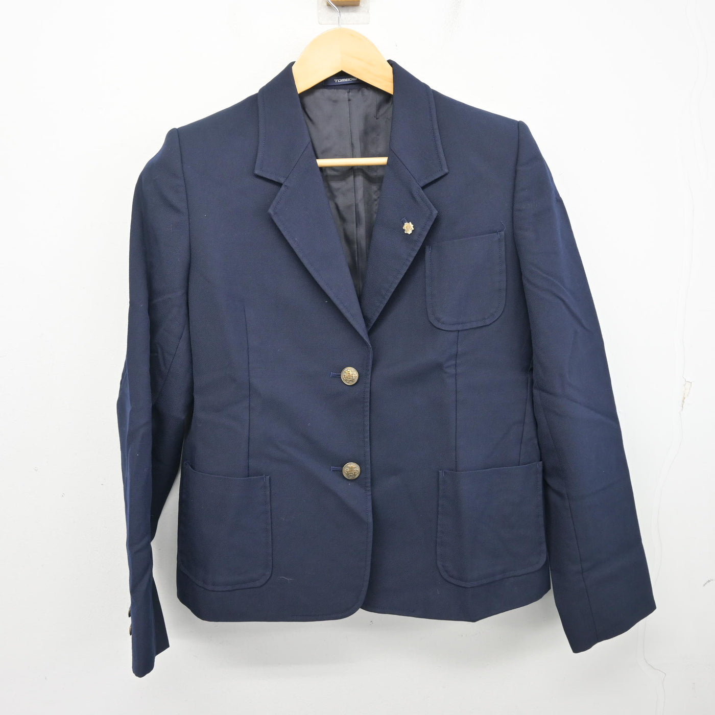 【中古】兵庫県 姫路飾西高等学校 女子制服 3点 (ブレザー・スカート) sf101012