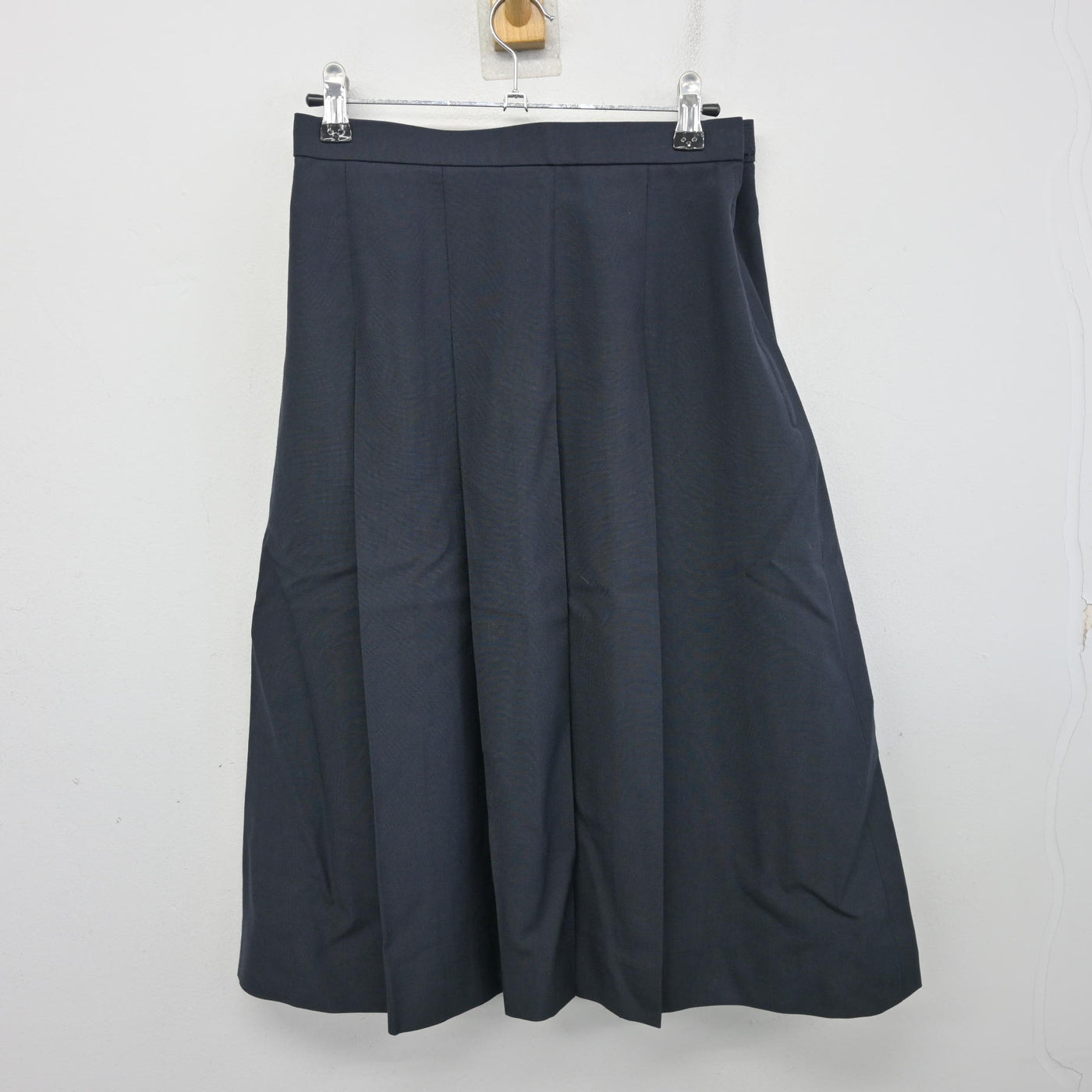 【中古】兵庫県 姫路飾西高等学校 女子制服 2点 (ベスト・スカート) sf101013
