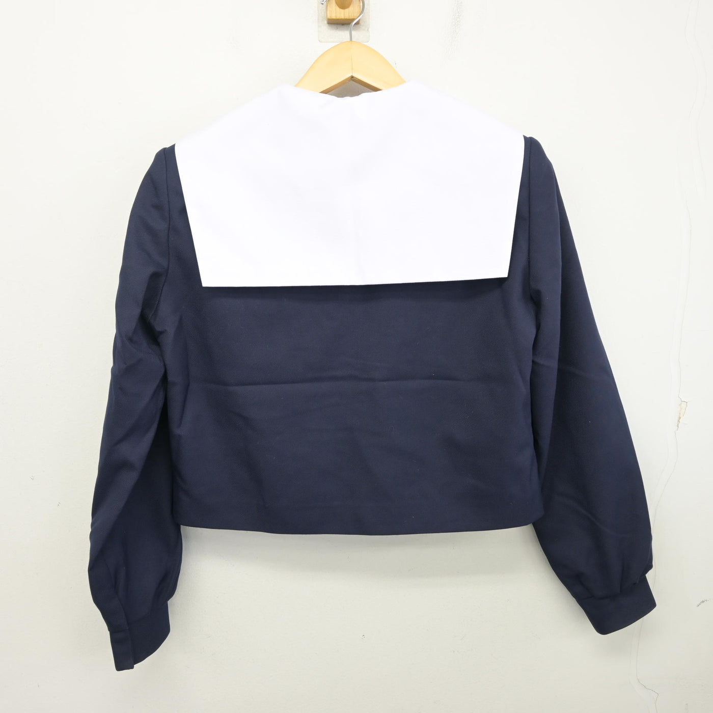 【中古】岐阜県 岐南中学校 女子制服 3点 (セーラー服・スカート) sf101014