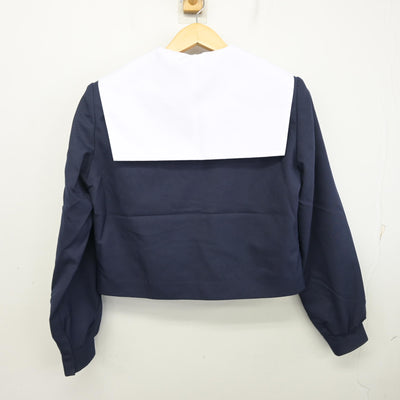 【中古】岐阜県 岐南中学校 女子制服 3点 (セーラー服・スカート) sf101014