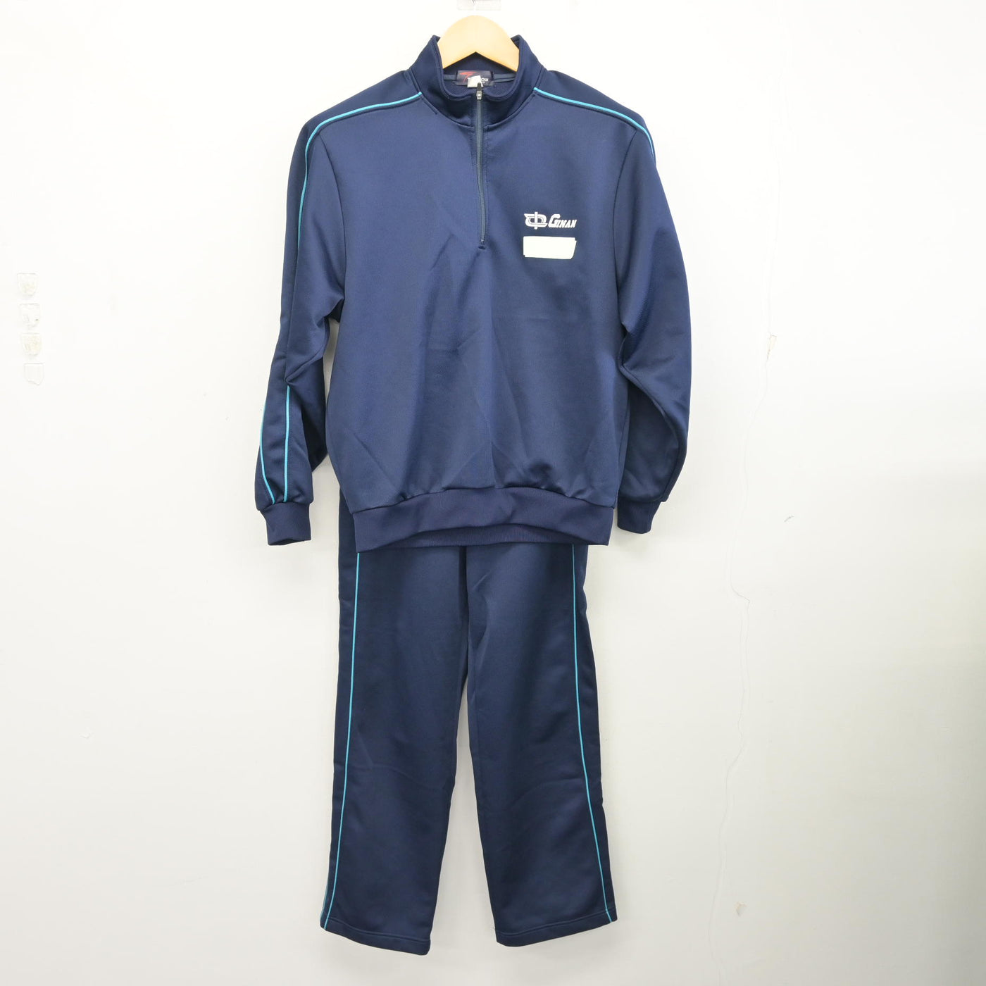 【中古】岐阜県 岐南中学校 女子制服 3点 (ジャージ 上・体操服 上・ジャージ 下) sf101015