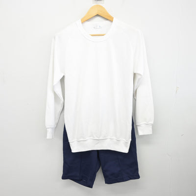 【中古】岐阜県 岐南中学校 女子制服 3点 (体操服 上・体操服 下) sf101016