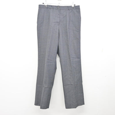 【中古】千葉県 市川南高等学校 女子制服 4点 (ブレザー・シャツ・ズボン) sf101024