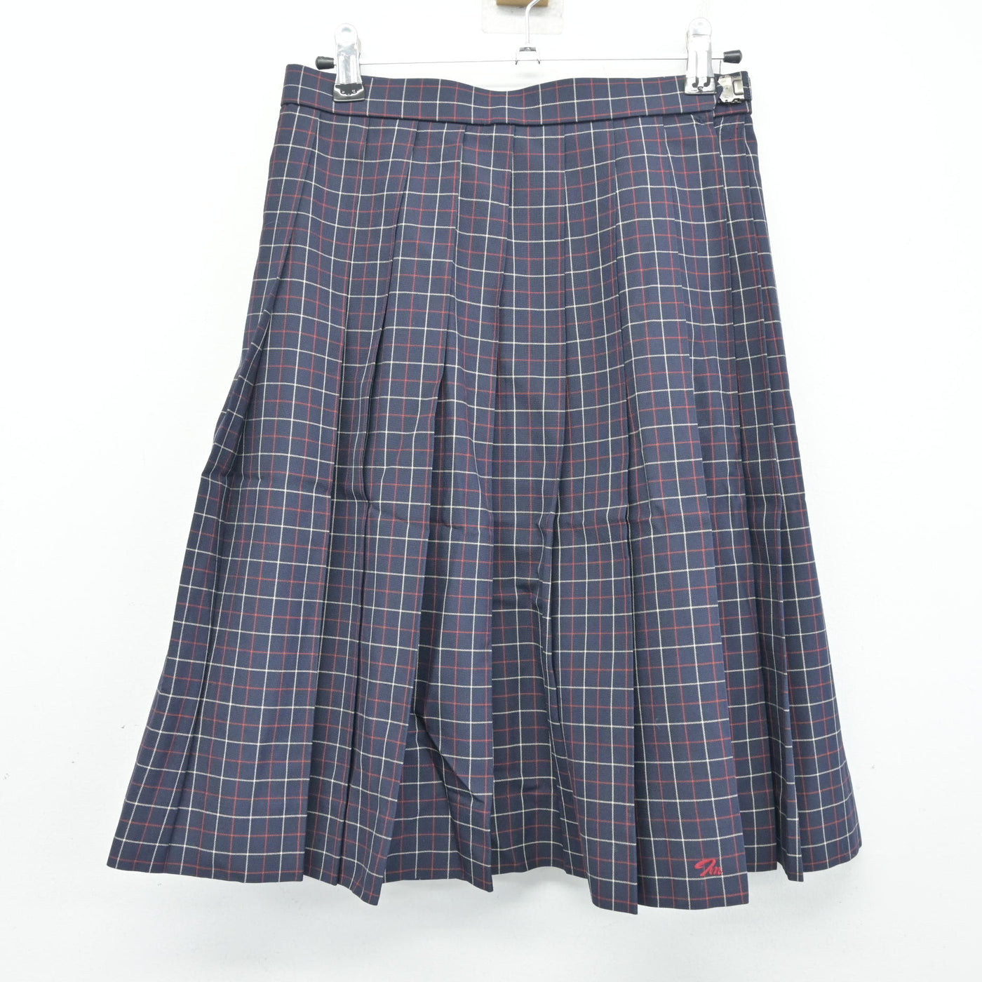 【中古】千葉県 市川南高等学校 女子制服 4点 (ニットベスト・スカート) sf101025