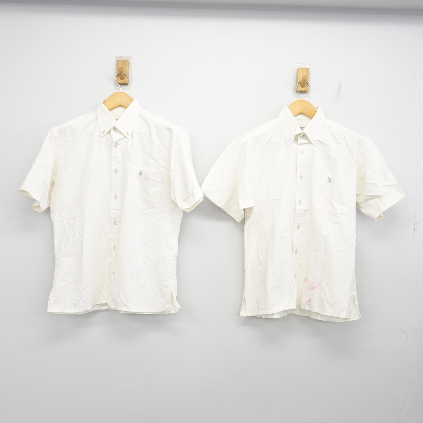 【中古】大阪府 久米田高等学校 男子制服 3点 (シャツ・ズボン) sf101028