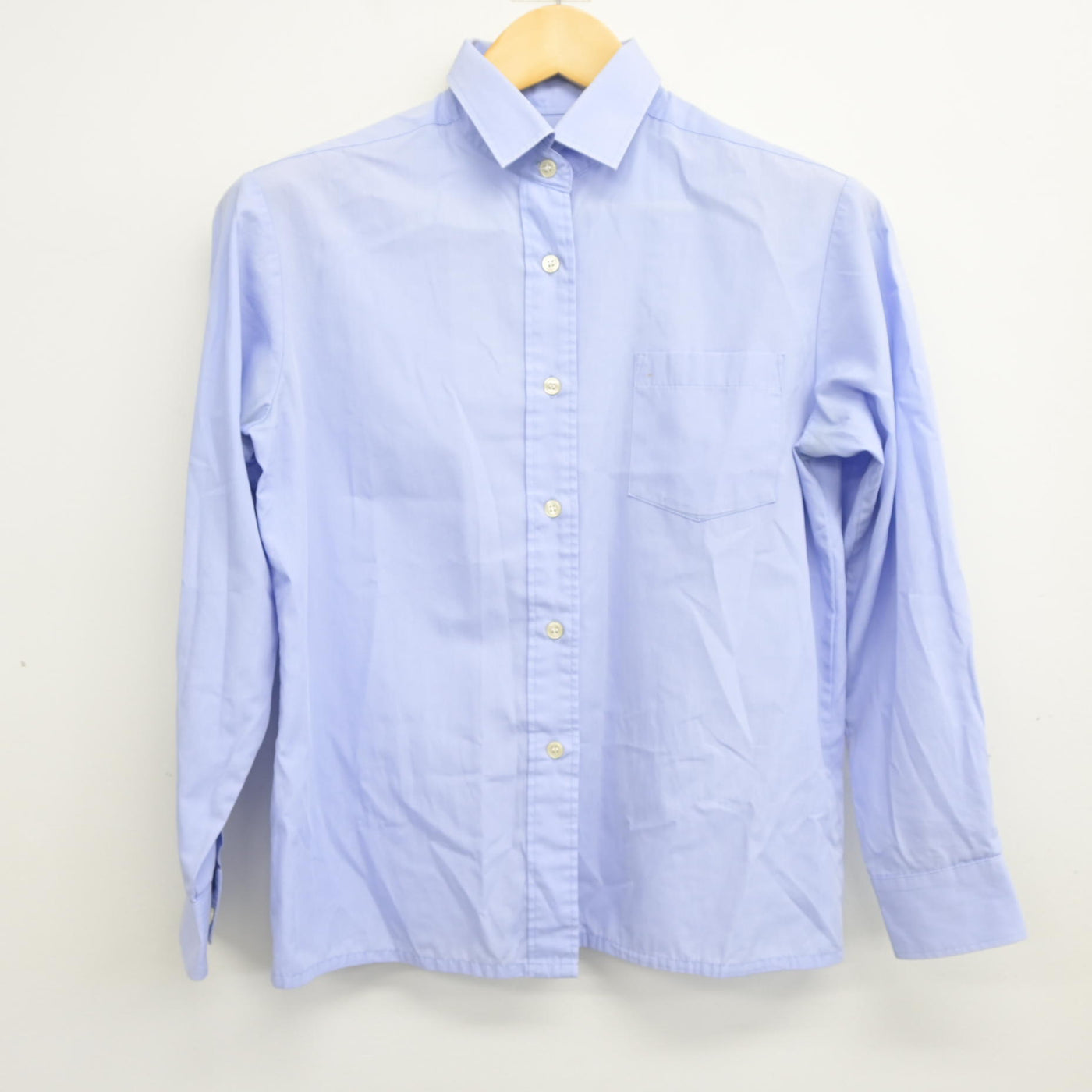 【中古】大阪府 浪速高等学校・中学校 女子制服 2点 (シャツ・スカート) sf101031