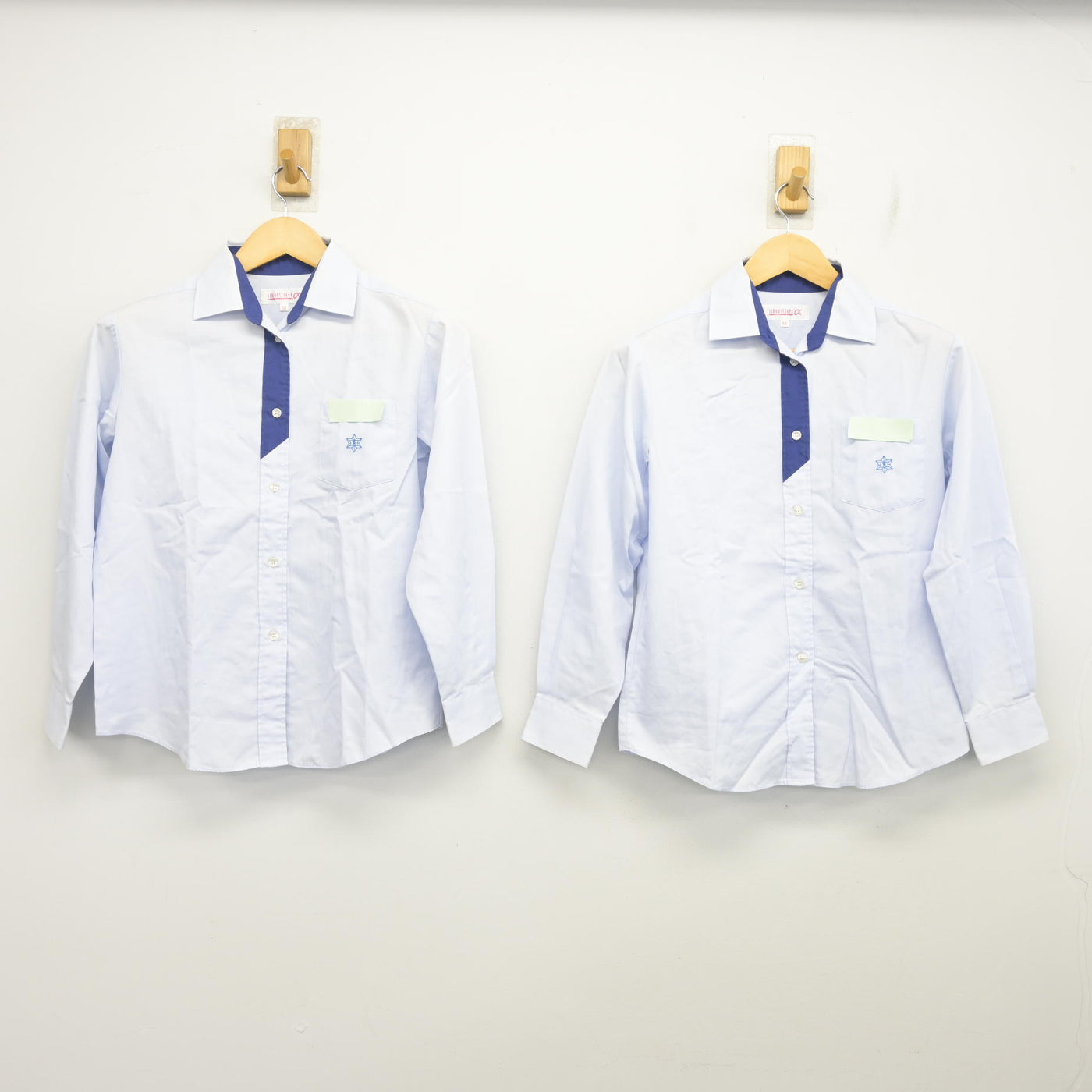 【中古】大阪府 茨田北中学校 女子制服 2点 (シャツ) sf101034