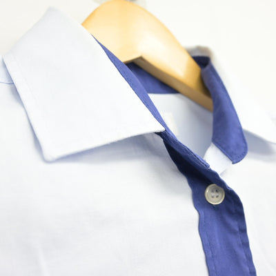 【中古】大阪府 茨田北中学校 女子制服 2点 (シャツ) sf101034