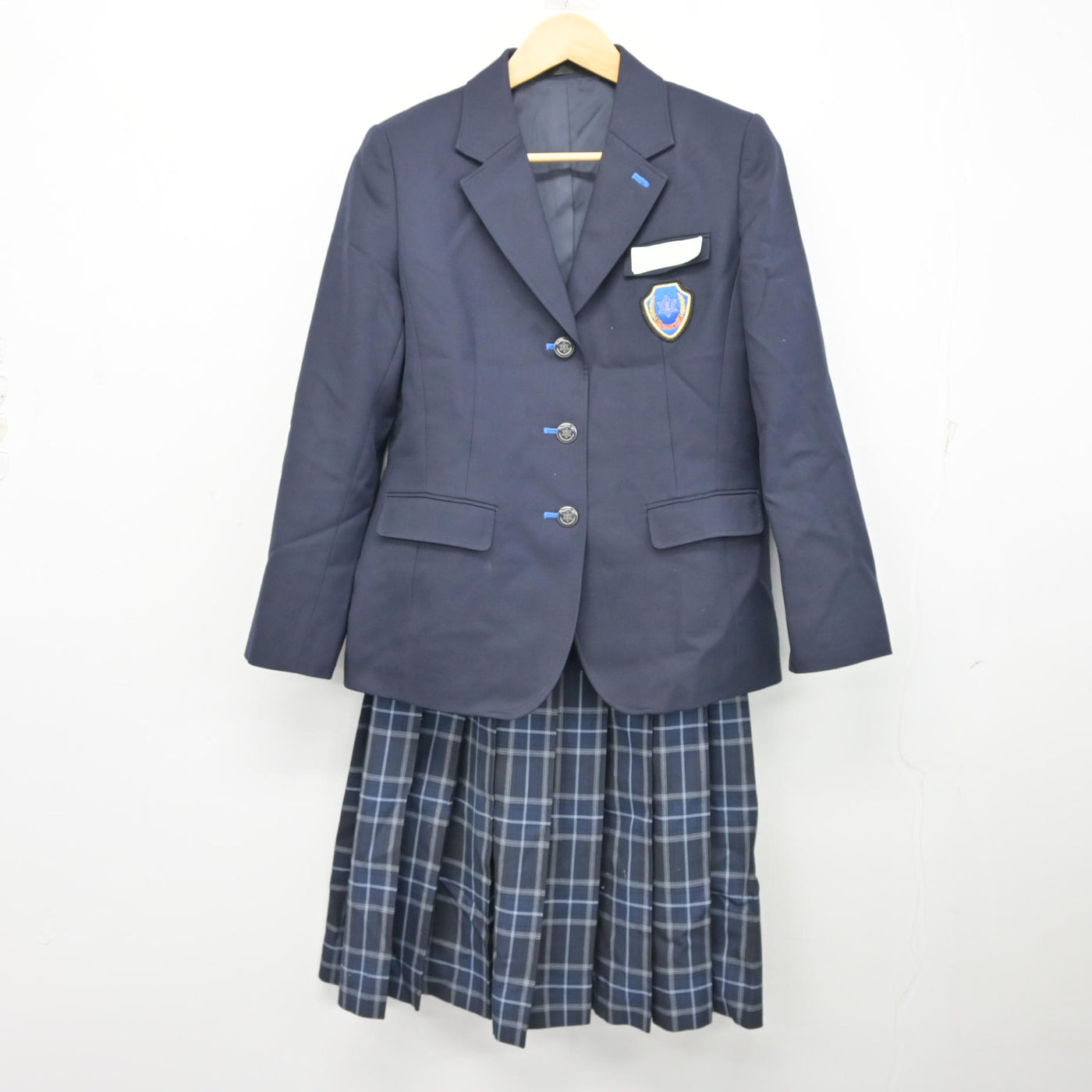 【中古】大阪府 茨田北中学校 女子制服 2点 (ブレザー・スカート) sf101036