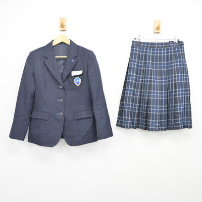 【中古】大阪府 茨田北中学校 女子制服 2点 (ブレザー・スカート) sf101036