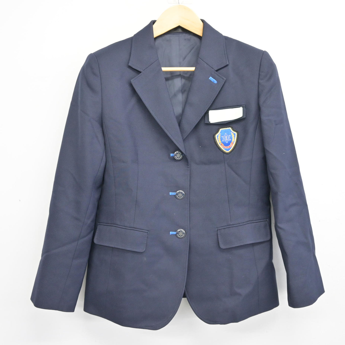 【中古】大阪府 茨田北中学校 女子制服 2点 (ブレザー・スカート) sf101036