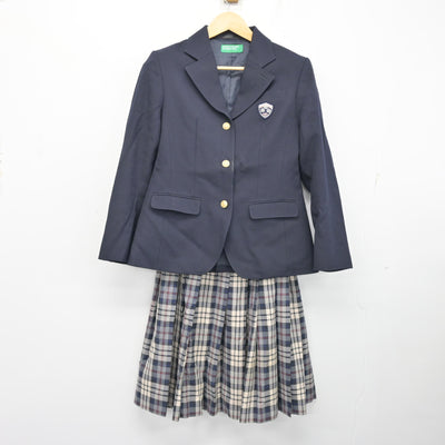 【中古】大阪府 四條畷学園高等学校 女子制服 3点 (ブレザー・スカート・スカート) sf101037