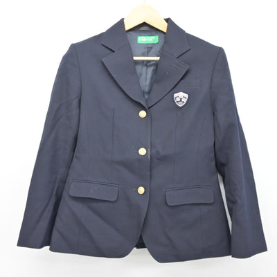 【中古】大阪府 四條畷学園高等学校 女子制服 3点 (ブレザー・スカート・スカート) sf101037
