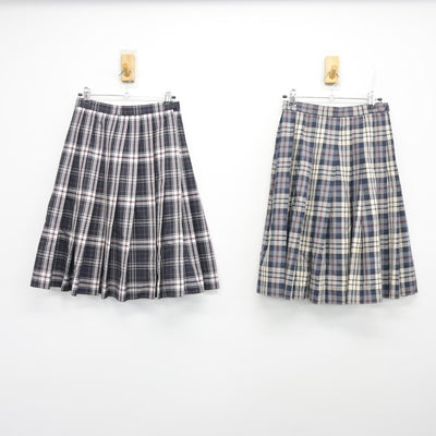 【中古】大阪府 四條畷学園高等学校 女子制服 3点 (ブレザー・スカート・スカート) sf101037