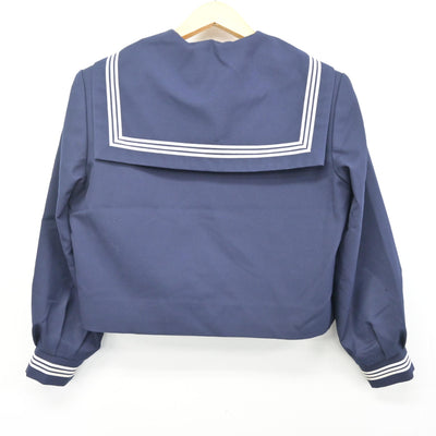 【中古】兵庫県 姫路市立灘中学校 女子制服 3点 (セーラー服・スカート) sf101041