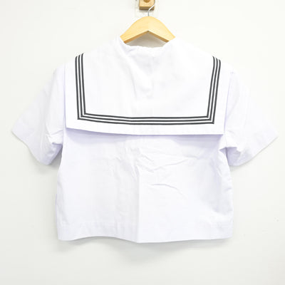 【中古】兵庫県 姫路市立灘中学校 女子制服 3点 (セーラー服・スカート) sf101042