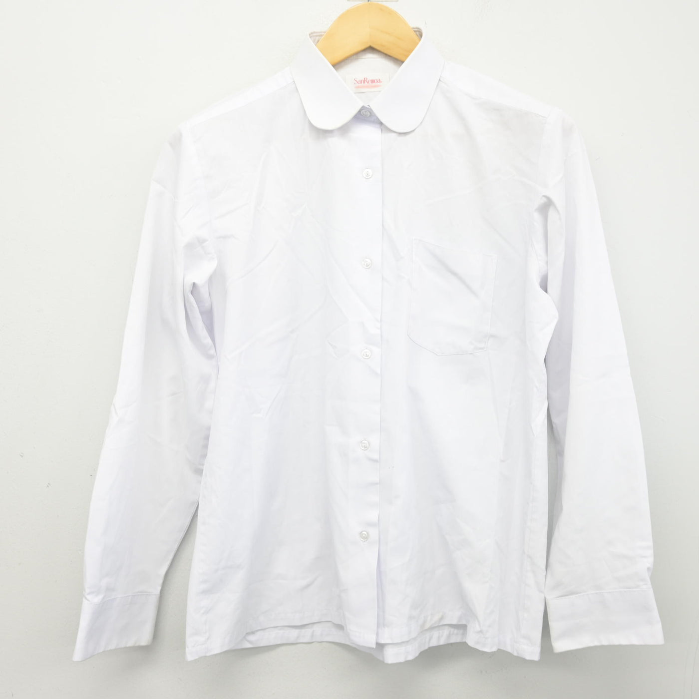 【中古】兵庫県 姫路市立灘中学校 女子制服 2点 (ベスト・シャツ) sf101044