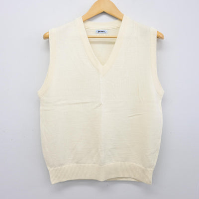【中古】神奈川県 麻布大学附属高等学校 女子制服 2点 (ニット・ニットベスト) sf101048