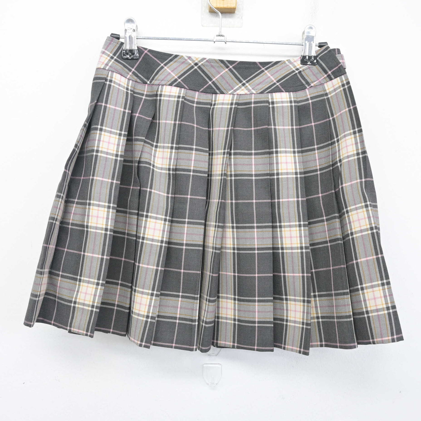 【中古】奈良県 奈良文化高等学校 女子制服 3点 (ブレザー・シャツ・スカート) sf101049