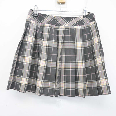 【中古】奈良県 奈良文化高等学校 女子制服 3点 (ブレザー・シャツ・スカート) sf101049