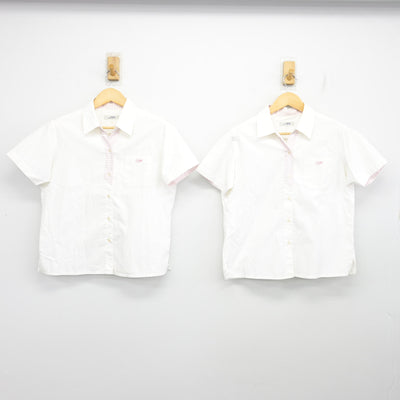 【中古】奈良県 奈良文化高等学校 女子制服 3点 (シャツ・スカート) sf101050