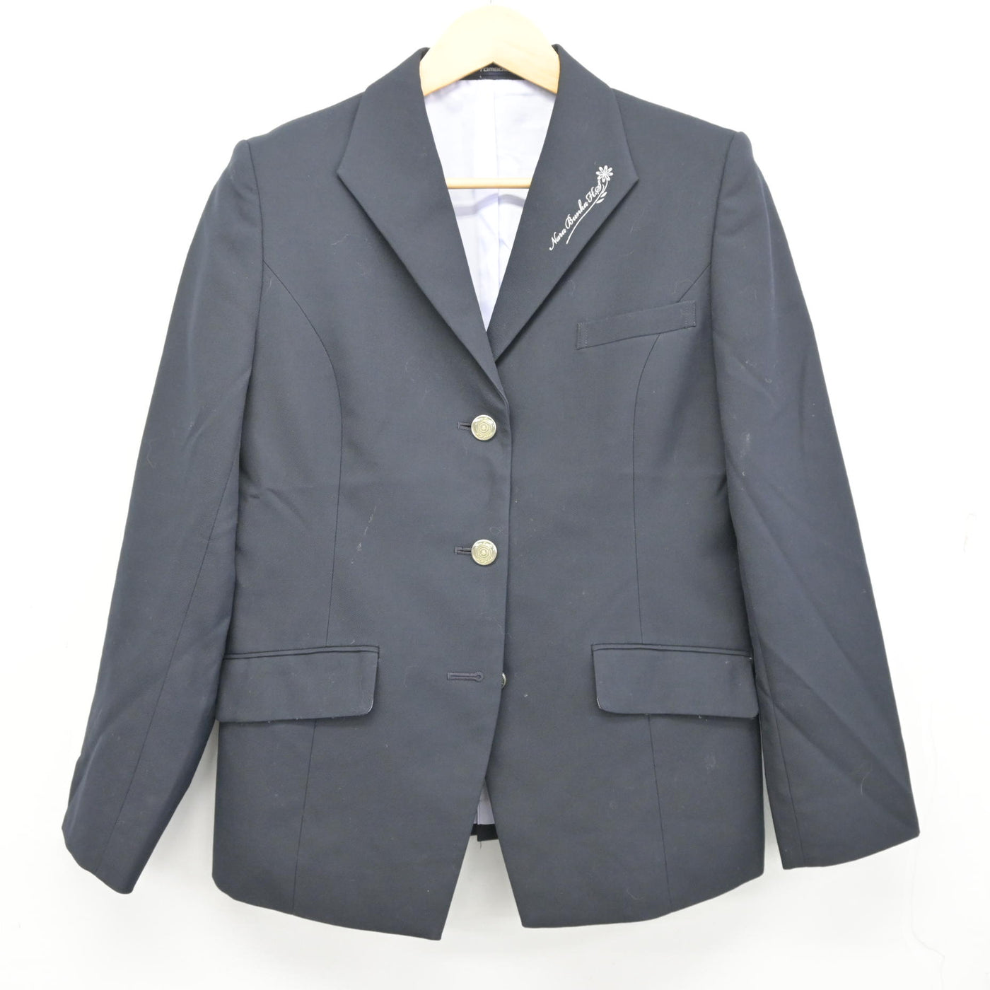 【中古】奈良県 奈良文化高等学校 女子制服 1点 (ブレザー) sf101051