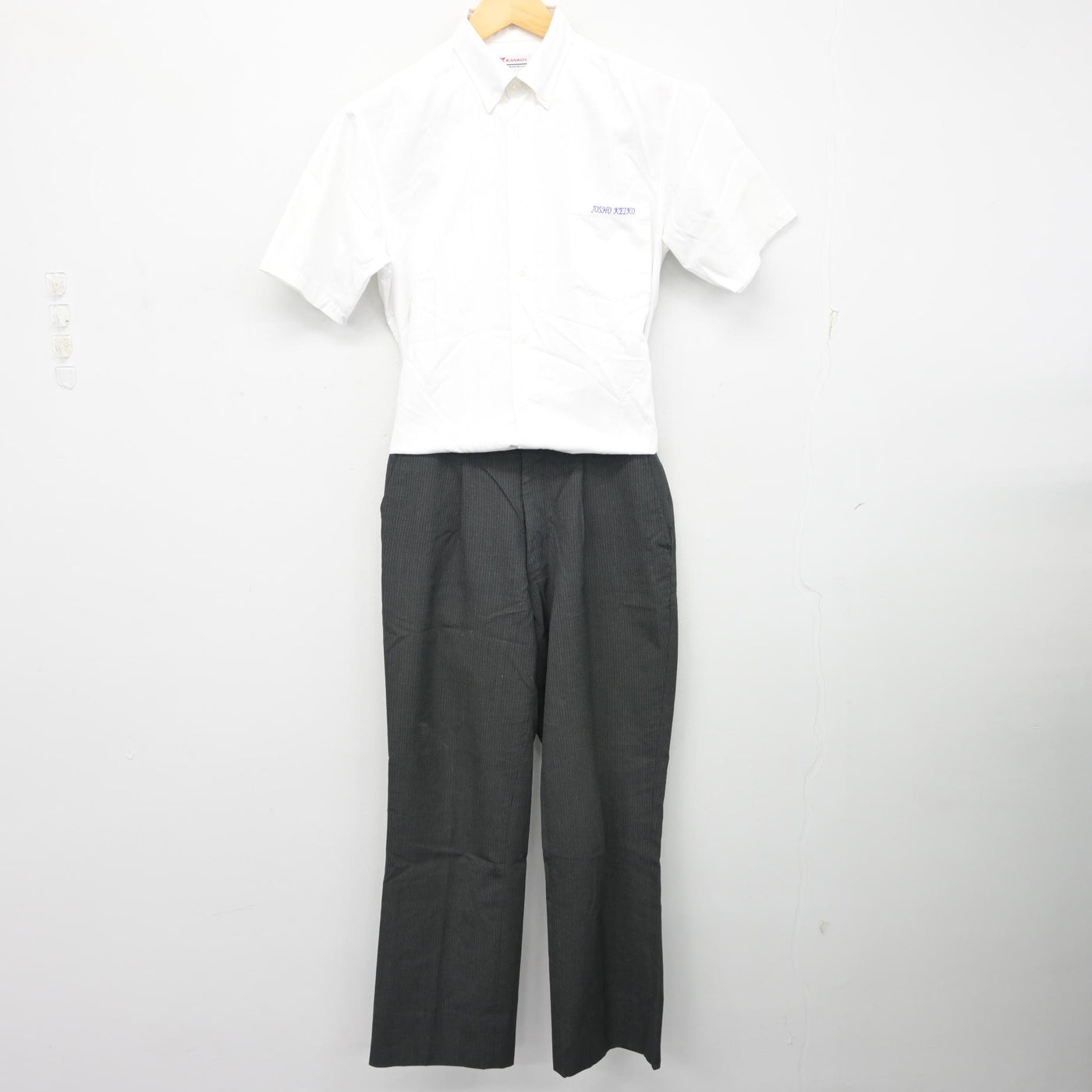 【中古】大阪府 常翔啓光学園中学校・高等学校 男子制服 2点 (シャツ・ズボン) sf101057