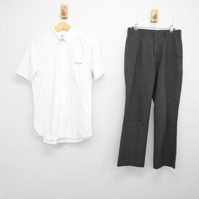 【中古】大阪府 常翔啓光学園中学校・高等学校 男子制服 2点 (シャツ・ズボン) sf101057