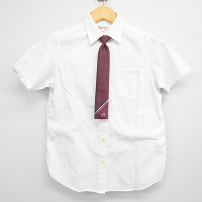 【中古】大阪府 常翔啓光学園中学校 女子制服 3点 (シャツ・スカート) sf101066