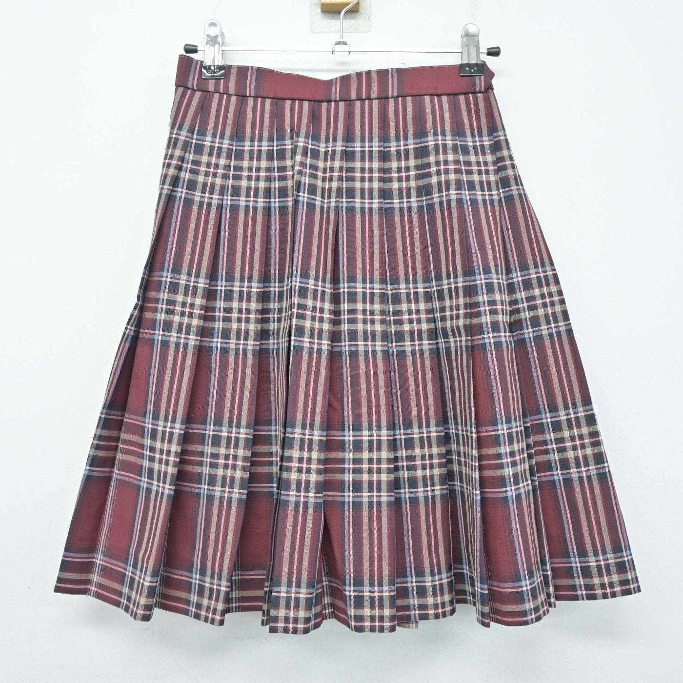 【中古】大阪府 常翔啓光学園中学校 女子制服 3点 (シャツ・スカート) sf101066