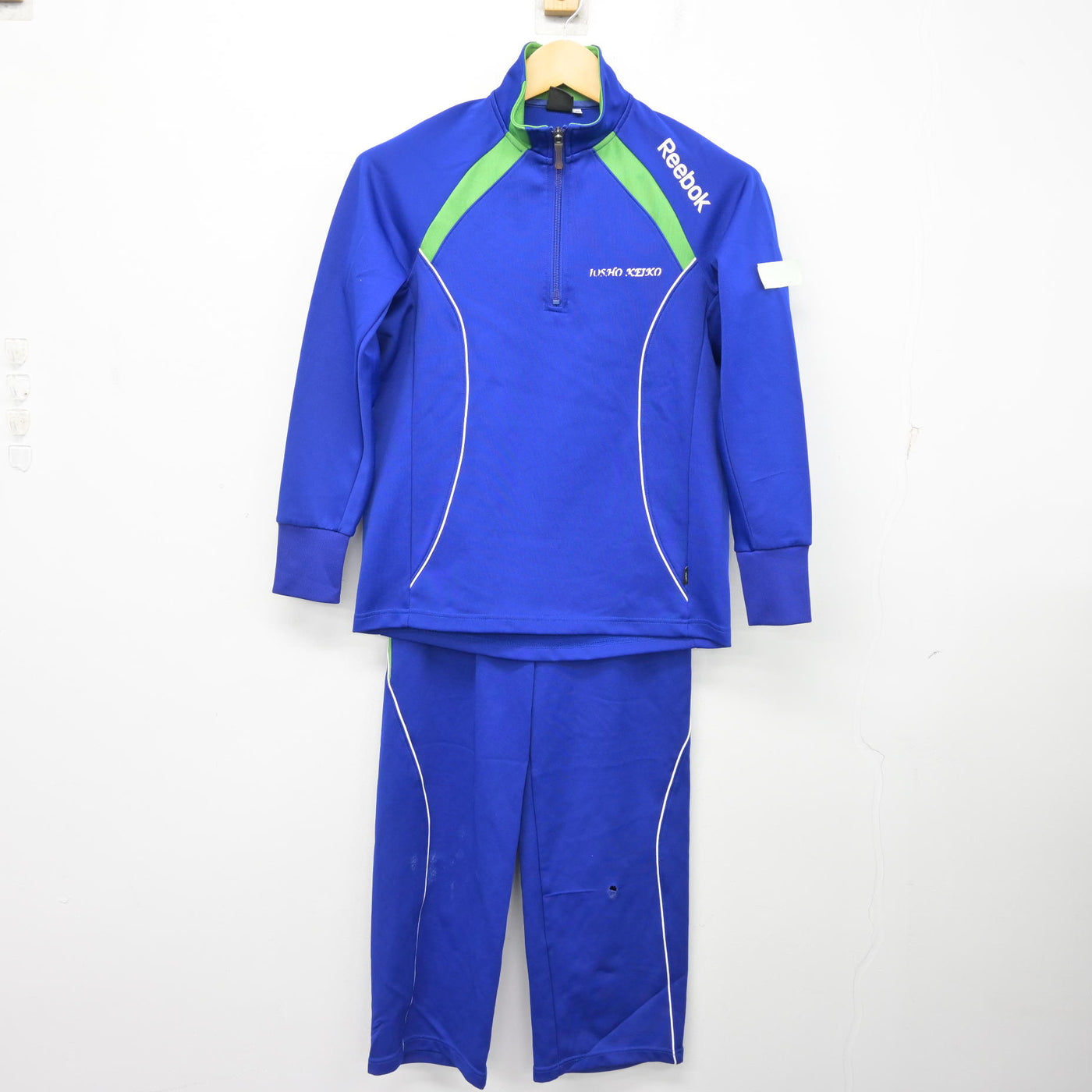 【中古】大阪府 常翔啓光学園中学校 女子制服 2点 (ジャージ 上・ジャージ 下) sf101068