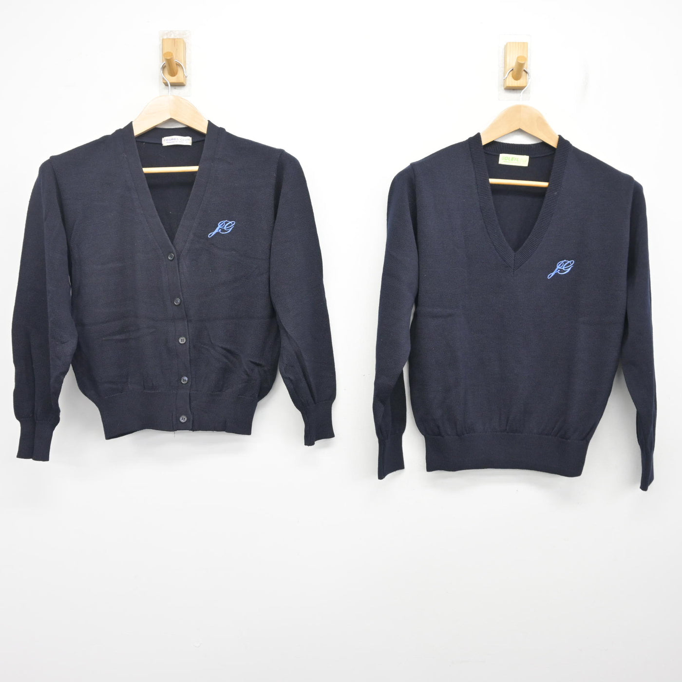 【中古】東京都 十文字高等学校 女子制服 2点 (ニット・ニット) sf101074