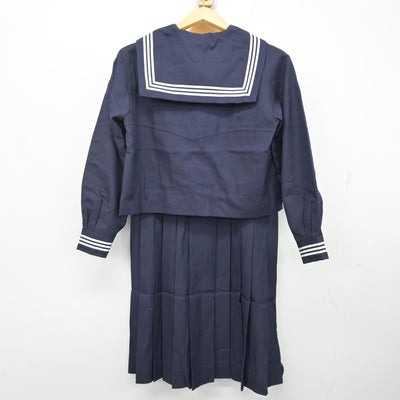 【中古】東京都 十文字高等学校 女子制服 4点 (ニット・セーラー服・ジャンパースカート) sf101075