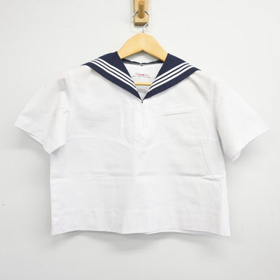 【中古】東京都 十文字高等学校 女子制服 4点 (セーラー服・スカート) sf101076