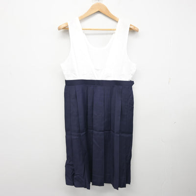 【中古】東京都 十文字高等学校 女子制服 4点 (セーラー服・スカート) sf101076