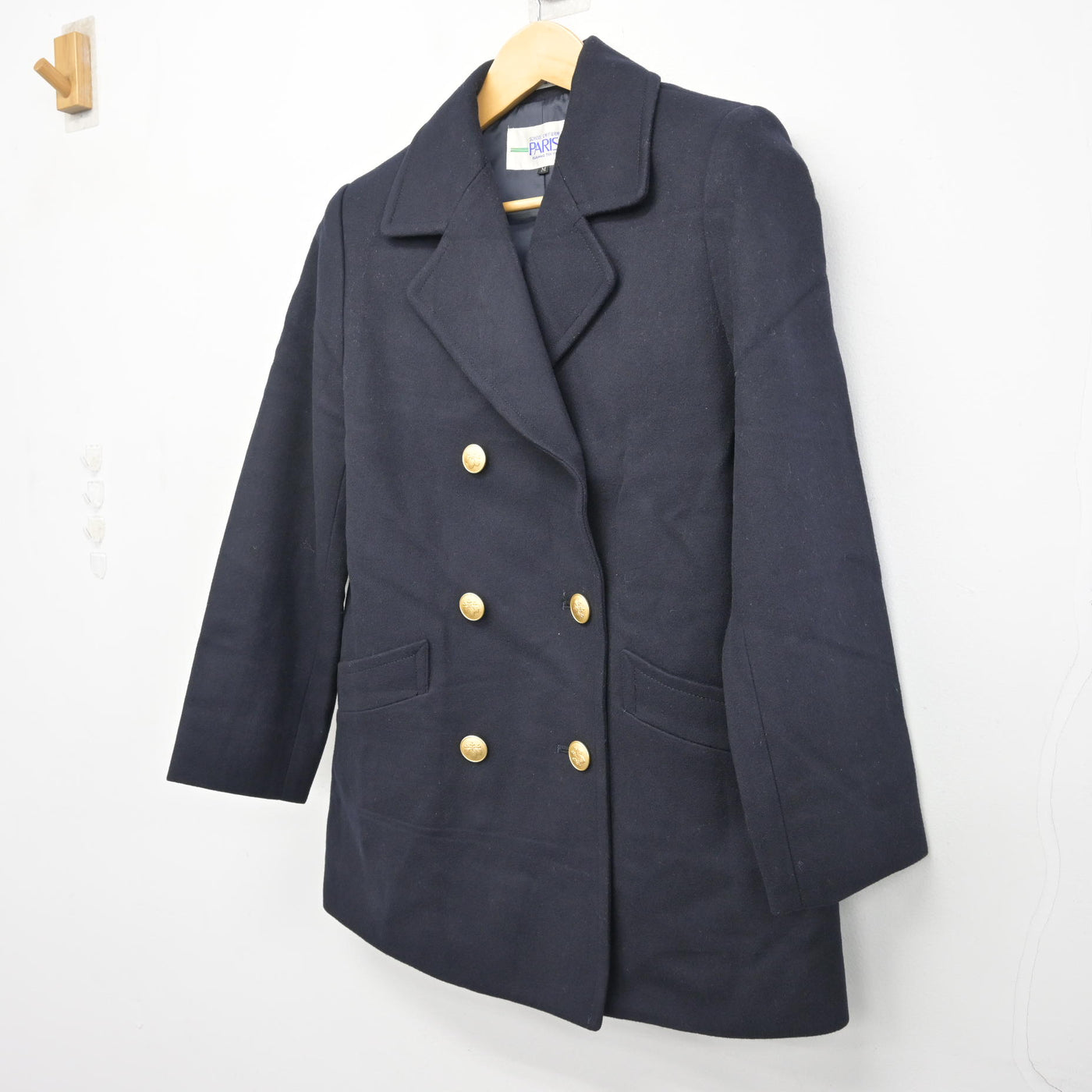 【中古】東京都 十文字高等学校 女子制服 1点 (コート) sf101079