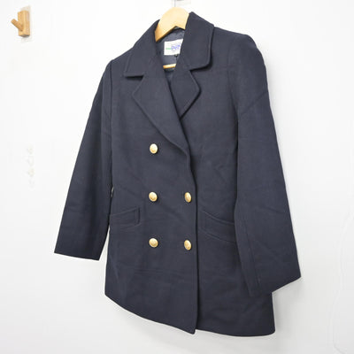 【中古】東京都 十文字高等学校 女子制服 1点 (コート) sf101079