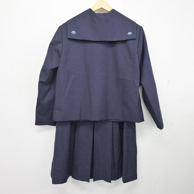 【中古】福島県 二本松第一中学校 女子制服 3点 (セーラー服・スカート) sf101086