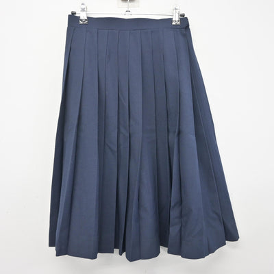 【中古】茨城県 牛久第一中学校 女子制服 4点 (ブレザー・ベスト・シャツ・スカート) sf101089