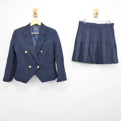 【中古】兵庫県 福崎高等学校 女子制服 2点 (ブレザー・スカート) sf101091