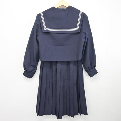 【中古】 学校名不明 女子制服 2点 (セーラー服・スカート) sf101094