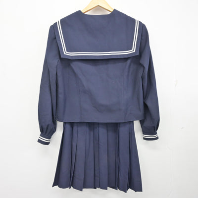 【中古】 学校名不明 女子制服 2点 (セーラー服・スカート) sf101095