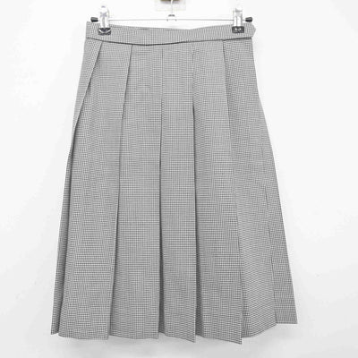 【中古】岡山県 岡山城東高等学校 女子制服 5点 (ブレザー・ベスト・シャツ・スカート) sf101096