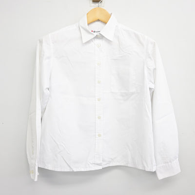 【中古】岡山県 岡山城東高等学校 女子制服 2点 (シャツ) sf101097
