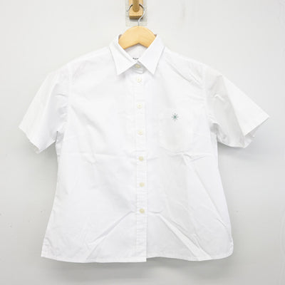 【中古】岡山県 岡山城東高等学校 女子制服 2点 (シャツ) sf101097