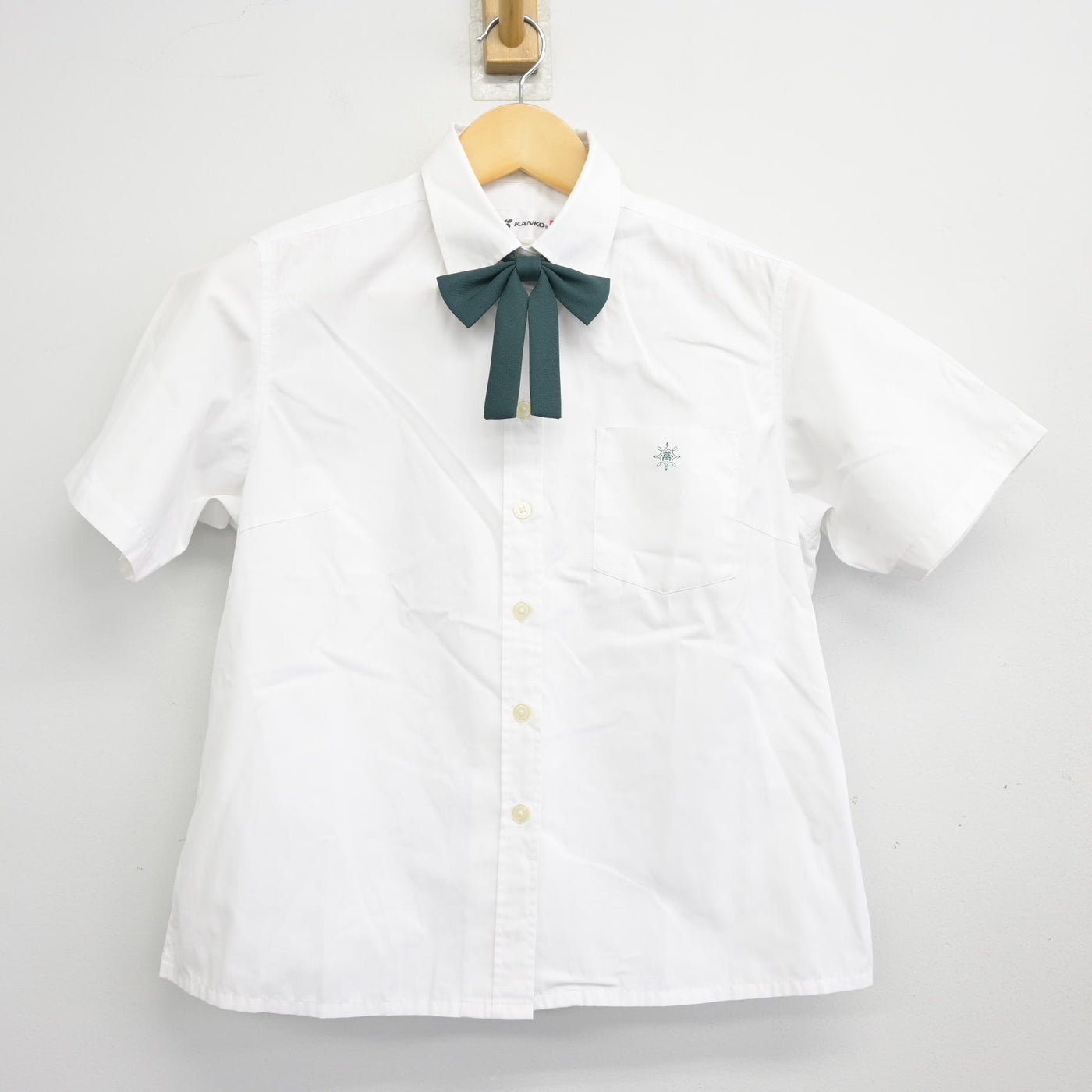 【中古】岡山県 岡山城東高等学校 女子制服 4点 (ベスト・シャツ・スカート) sf101098