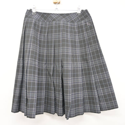 【中古】埼玉県 草加西高等学校 女子制服 2点 (ニットベスト・スカート) sf101100